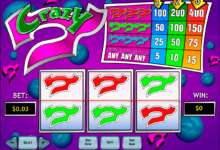 crazy  playtech slot
