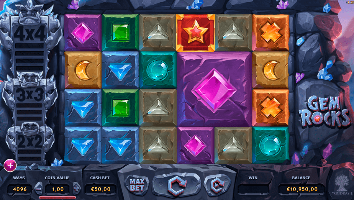 gem rocks yggdrasil slot 