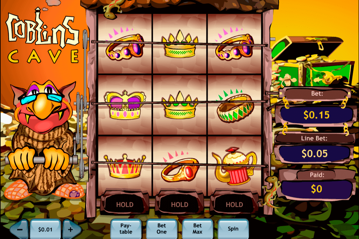goblins cave playtech screenshot 