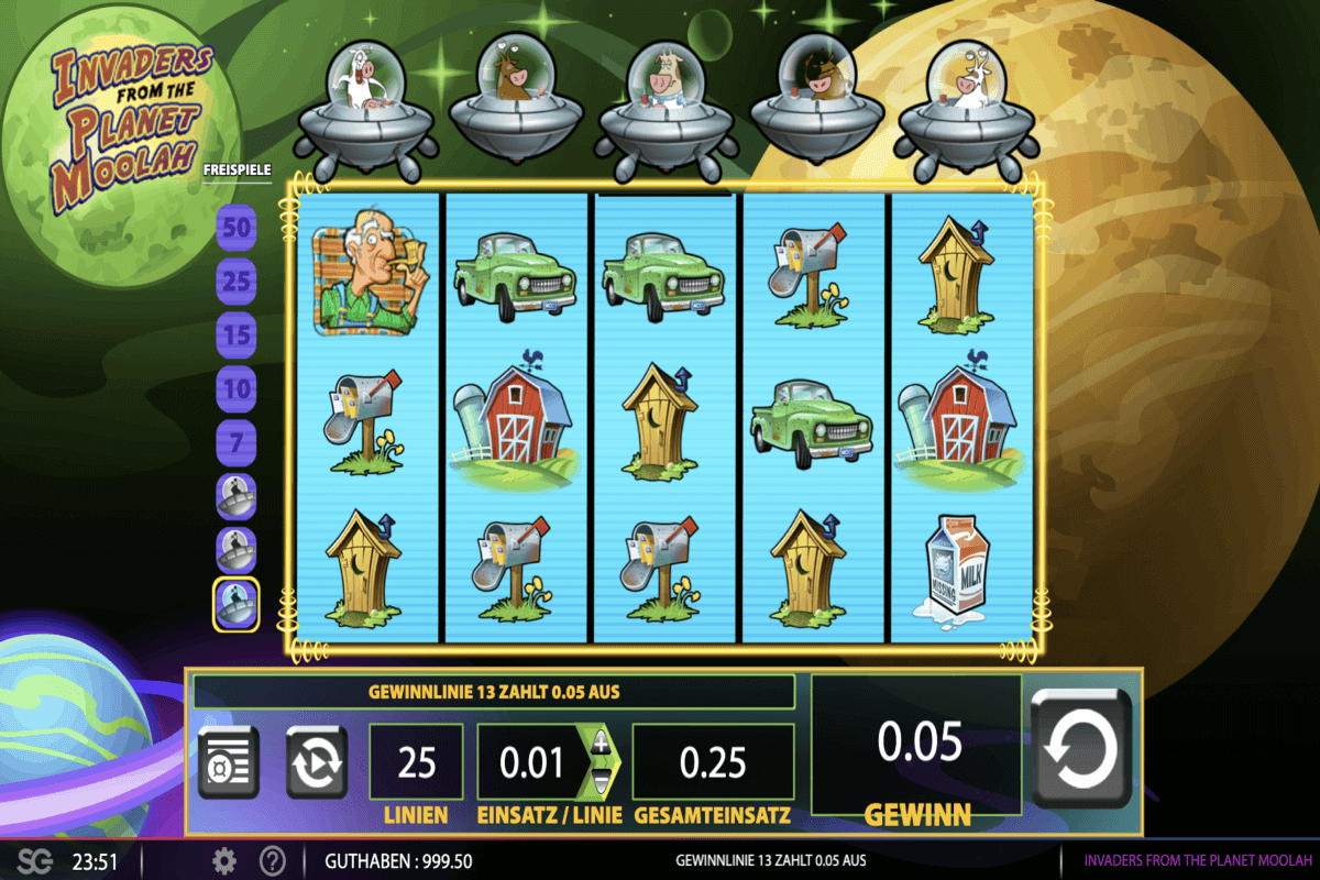 invaders from the planet moolah wms 7 
