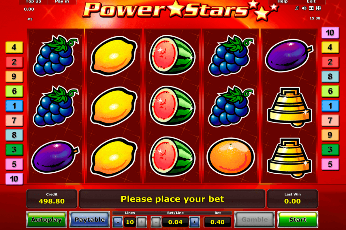 power stars novomatic 1 